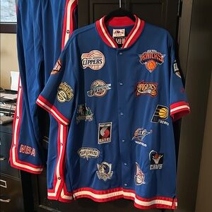 Unique Sports Generation Red, White & Blue NBA Team’s Patch and Conf. Big &Tall